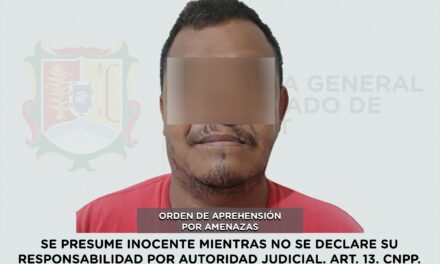 DETENIDO EN TUXPAN POR EL DELITO DE AMENAZAS
