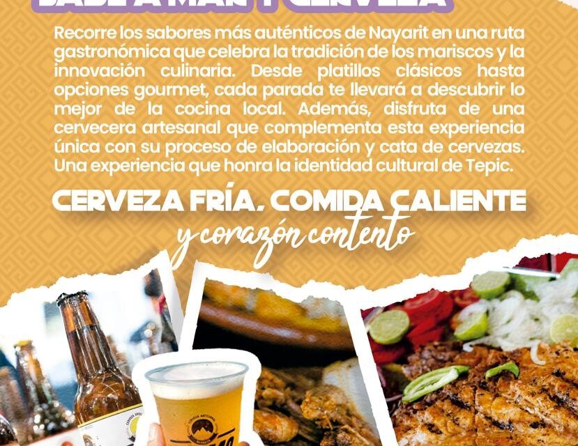 RUTA GASTRONÓMICA “TEPIC SABE A MAR Y CERVEZA”