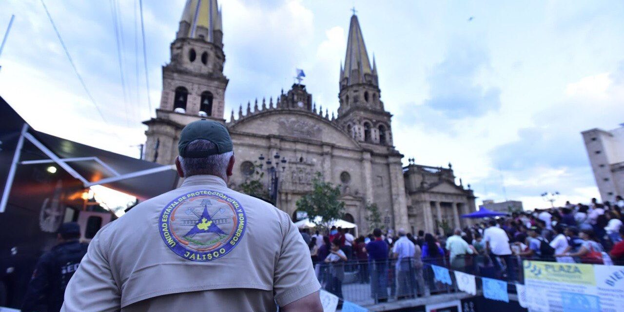 OPERATIVO DE SEGURIDAD EN LA ROMERÍA DE LA VIRGEN DE ZAPOPAN