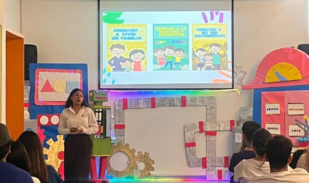 CHARLA SOBRE DERECHOS DE LA NIÑEZ EN TELETÓN MAZATLÁN