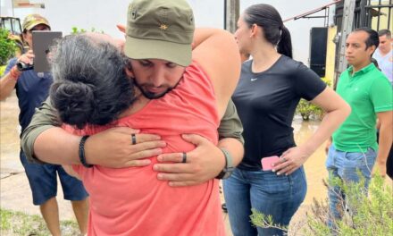 LUIS MUNGUÍA RECORRE ZONAS AFECTADAS Y ANUNCIA APOYO INMEDIATO