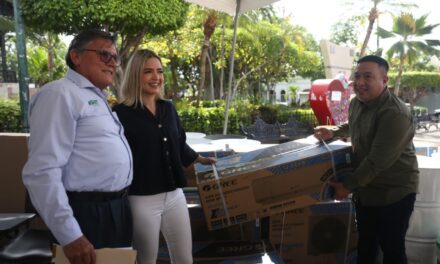ESTRELLA PALACIOS REFUERZA BIENESTAR EN 57 ESCUELAS DE MAZATLÁN