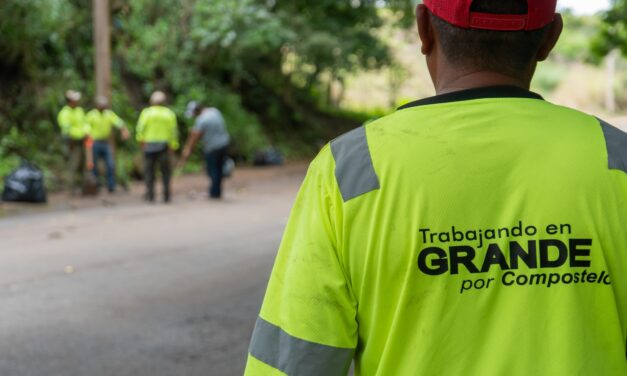 MEJORAN LA IMAGEN URBANA DE COMPOSTELA CON TRABAJO CONSTANTE DE SERVICIOS PÚBLICOS