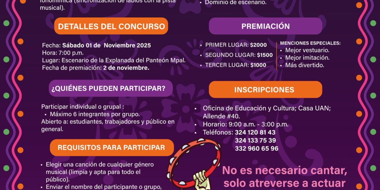 ¡CONCURSO DE FONOMÍMICA EN JALA!