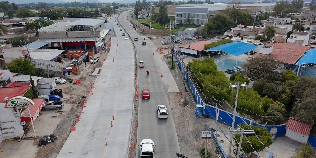 AVANZA LA MODERNIZACIÓN DE VIALIDADES EN GDL SUR