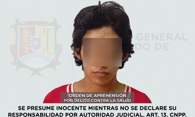 EJECUTA FGEN DOS ÓRDENES DE APREHENSIÓN POR DELITO CONTRA LA SALUD