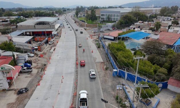 AVANZA LA MODERNIZACIÓN DE VIALIDADES EN GDL SUR