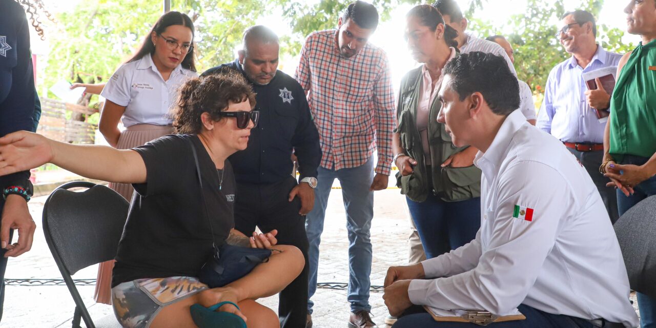 HÉCTOR SANTANA ENCABEZA AUDIENCIA CIUDADANA EN LA CRUZ DE HUANACAXTLE