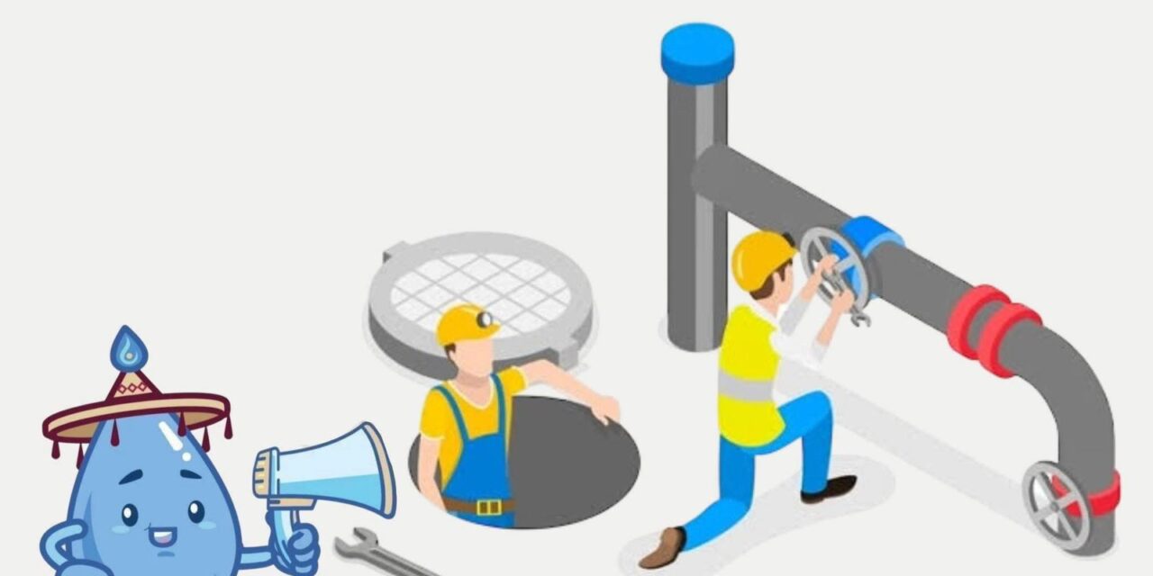 Concluyen con éxito trabajos de reparación y suministro de agua en Valle Dorado