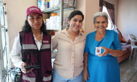 Afiliación histórica en Nayarit: López Blanco encabeza campaña de credencialización de Morena