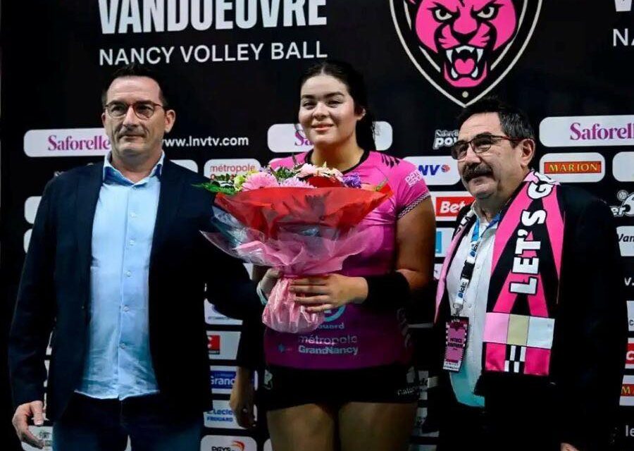 AIMÉ TOPETE ORGULLO IXTLENSE , BRILLA EN FRANCIA Y SE CONSAGRA COMO LA JUGADORA MÁS VALIOSA