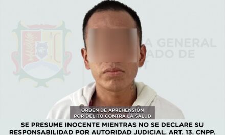 CAPTURADO EN TEPIC POR DELITO CONTRA LA SALUD