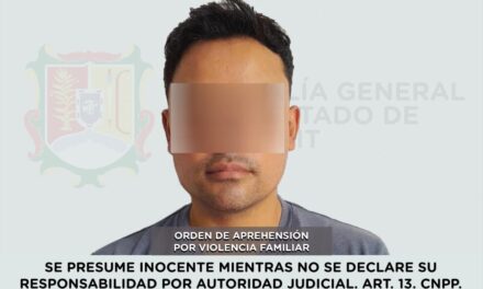 CAPTURADO POR EJERCER VIOLENCIA FAMILIAR CONTRA UNA MUJER