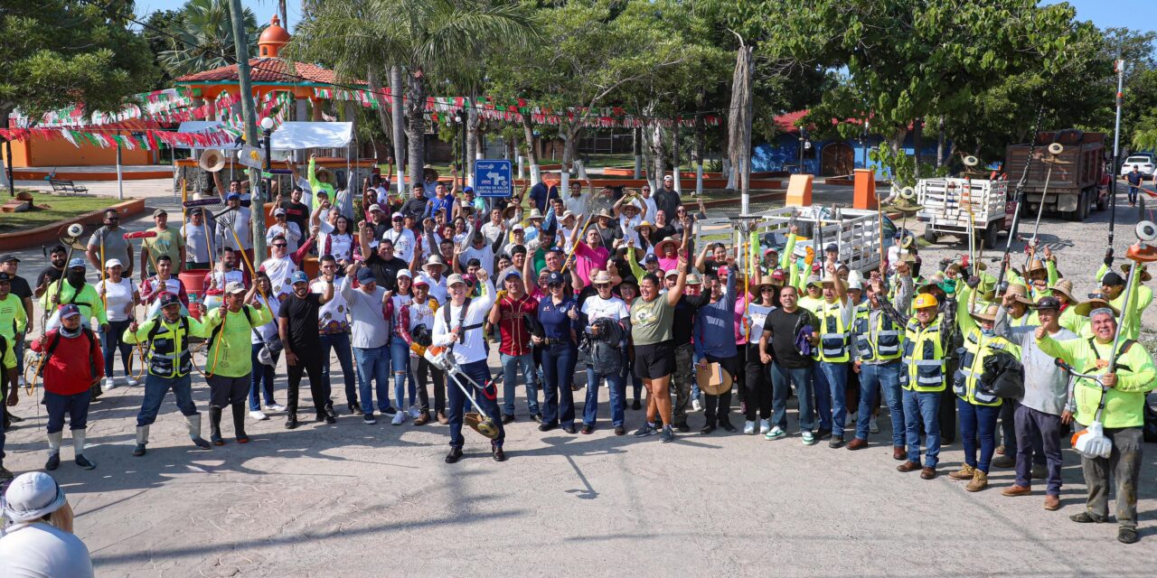 LIMPIATÓN RECORRE NUEVO CORRAL DEL RISCO EN PUNTA DE MITA