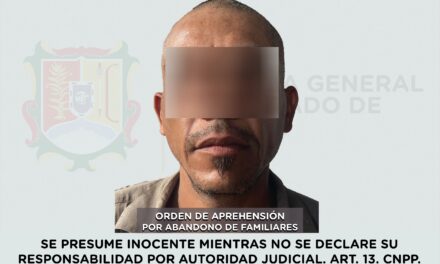 DETENIDO EN SANTIAGO IXCUINTLA POR ABANDONO DE FAMILIARES