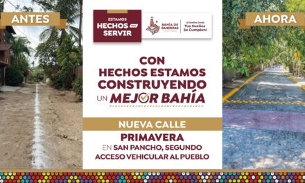 CALLE PRIMAVERA EN SAN PANCHO: UNA REALIDAD QUE MEJORA LA MOVILIDAD