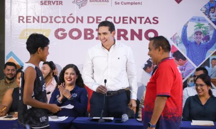 HÉCTOR SANTANA DESTACA OBRAS, EDUCACIÓN Y APOYO SOCIAL EN SU RENDICIÓN DE CUENTAS