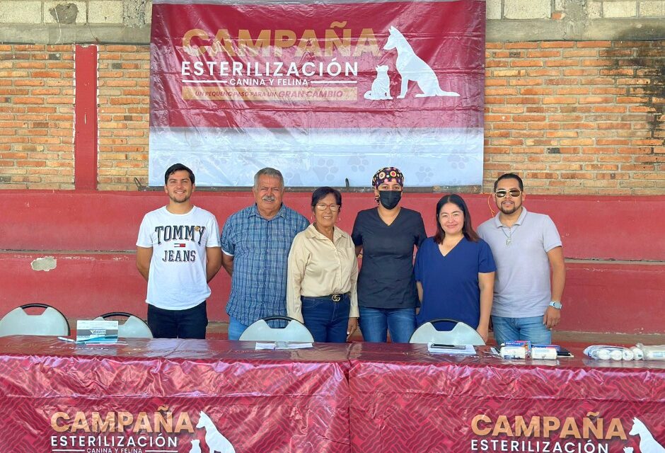 CONTINÚA LA CAMPAÑA DE ESTERILIZACIÓN CANINA Y FELINA EN JALA