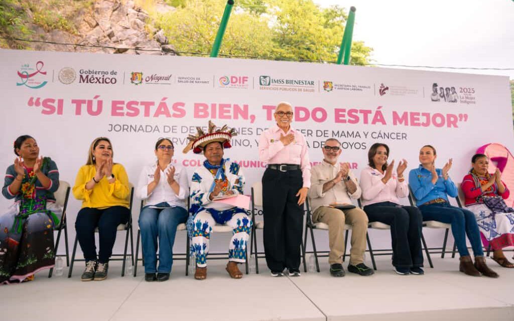 BEATRIZ ESTRADA LLEVA SALUD Y ESPERANZA A COMUNIDADES DE DEL NAYAR