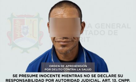 APREHENDIDO PROBABLE RESPONSABLE DE DELITO CONTRA LA SALUD