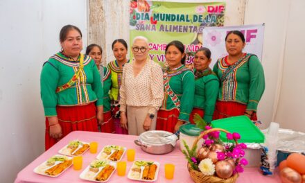 Promueve Beatriz Estrada conciencia sobre la sana alimentación en la niñez nayarita