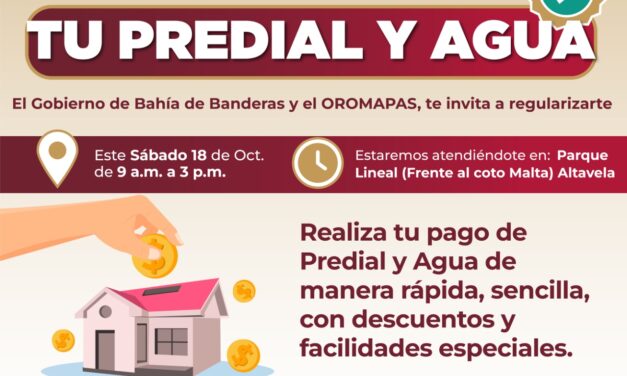 Continuará Jornada de Regularización de Agua y Predial en Altavela