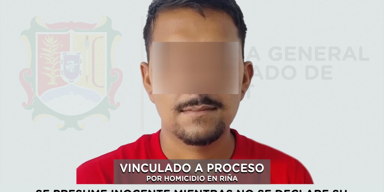 📢 #Boletín | VINCULADO A PROCESO PRESUNTO RESPONSABLE DE HOMICIDIO EN RIÑA