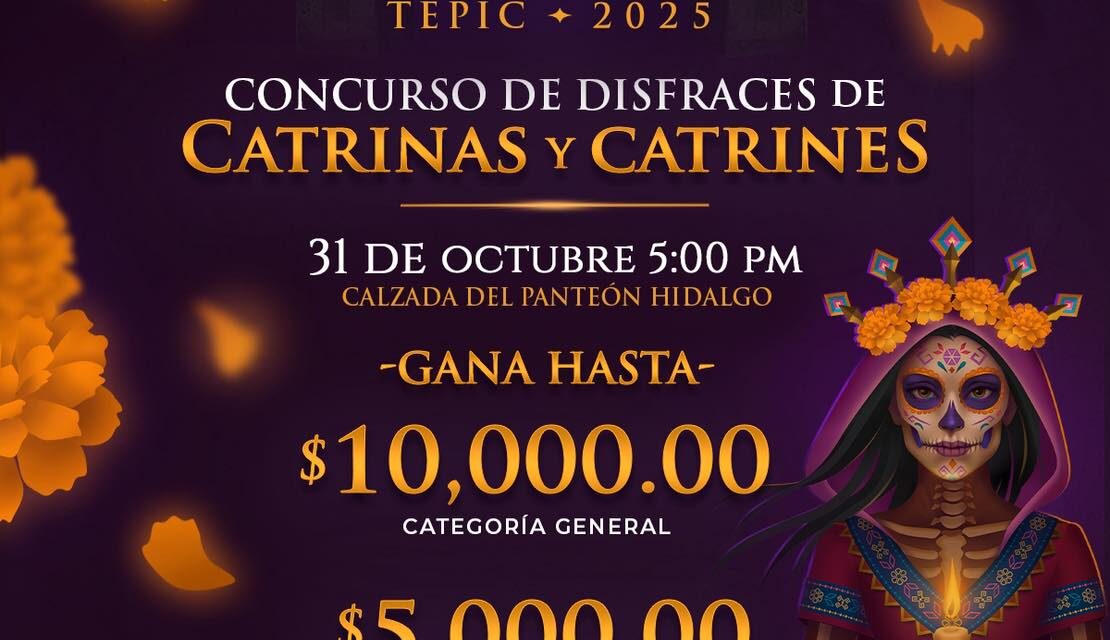 ¡SACA TU MEJOR LOOK DE CATRINA O CATRÍN!