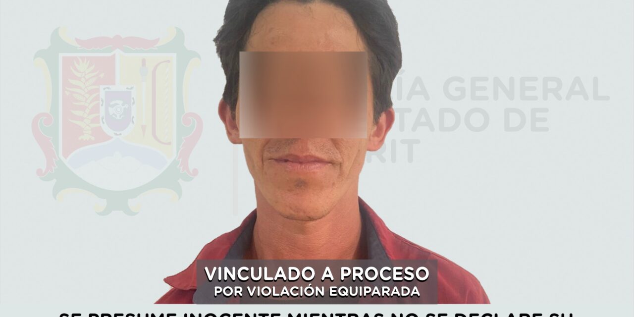 VINCULADO A PROCESO POR EL DELITO DE VIOLACIÓN EQUIPARADA