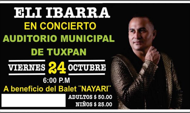 CONCIERTO CON CAUSA EN TUXPAN CON ELI IBARRA