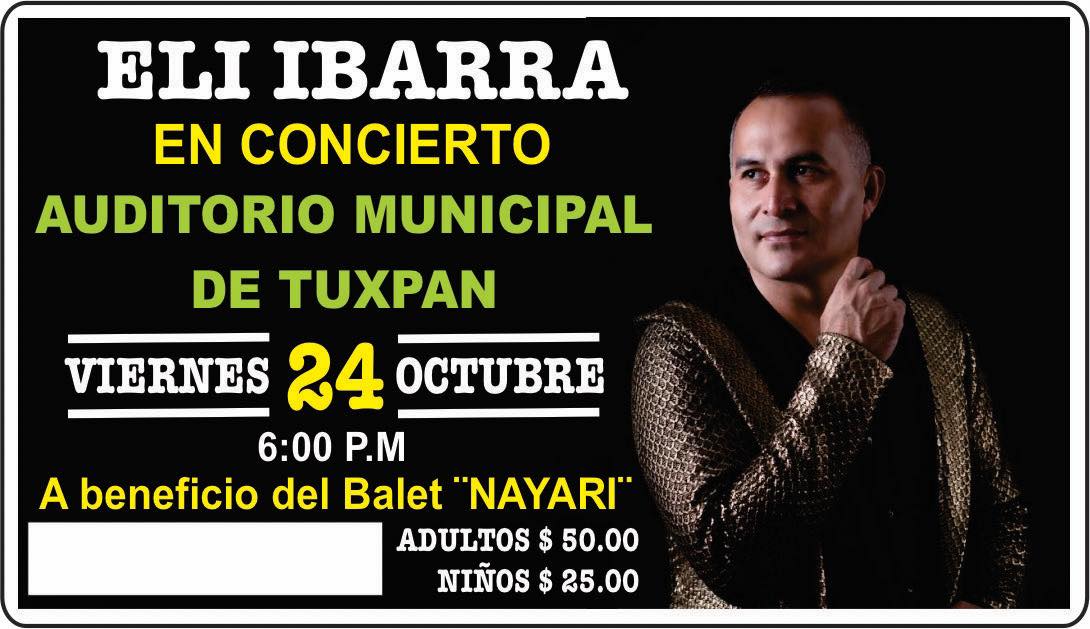 CONCIERTO CON CAUSA EN TUXPAN CON ELI IBARRA