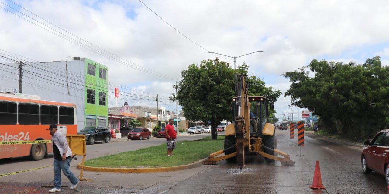 CIERRE VIAL EN AVENIDA SANTA ROSA, INFONAVIT JABALÍES