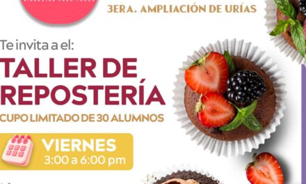 TALLER DE REPOSTERÍA EN CECOBI