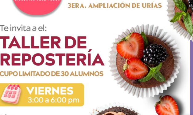 TALLER DE REPOSTERÍA EN CECOBI
