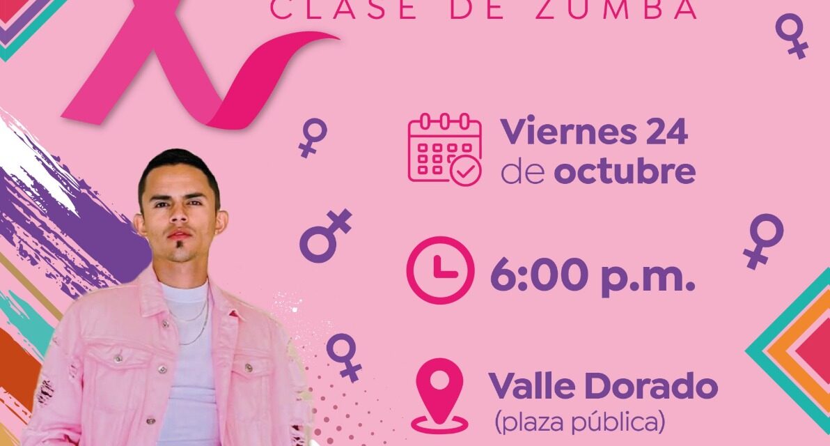 BAHÍA DE BANDERAS SE PINTA DE ROSA CON MASTER CLASE DE ZUMBA
