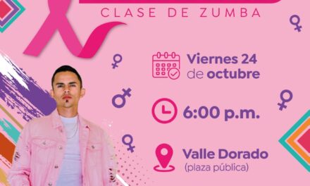 BAHÍA DE BANDERAS SE PINTA DE ROSA CON MASTER CLASE DE ZUMBA