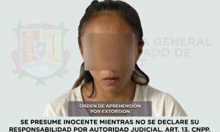 EJECUTA FGEN ORDEN DE APREHENSIÓN POR EL DELITO DE EXTORSIÓN