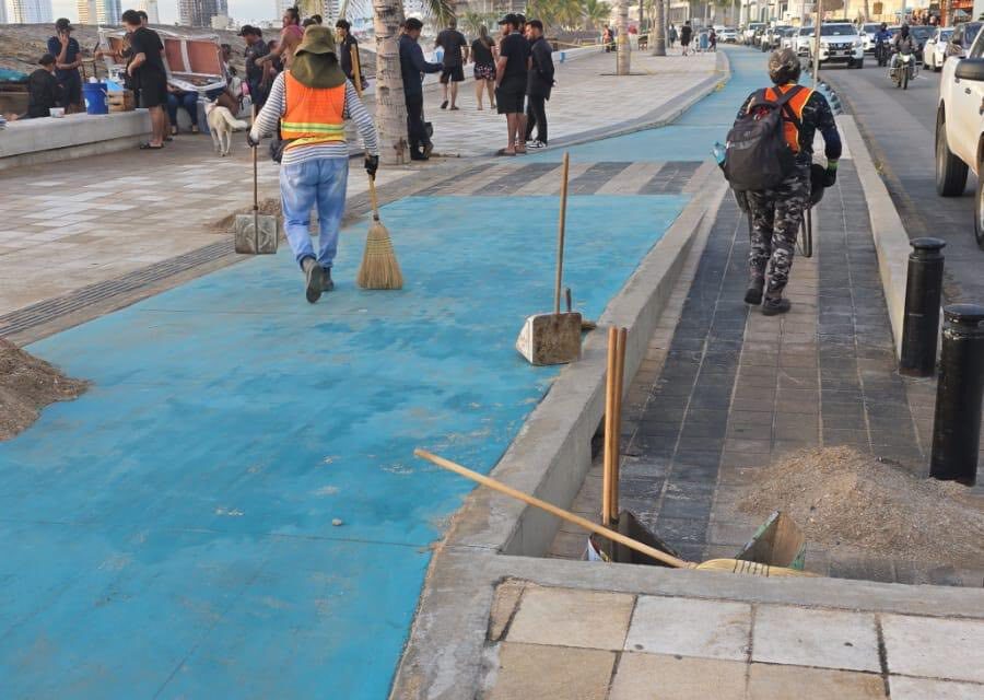 MAZATLÁN RECUPERA PLAYAS Y MALECÓN PARA LA CIUDADANÍA
