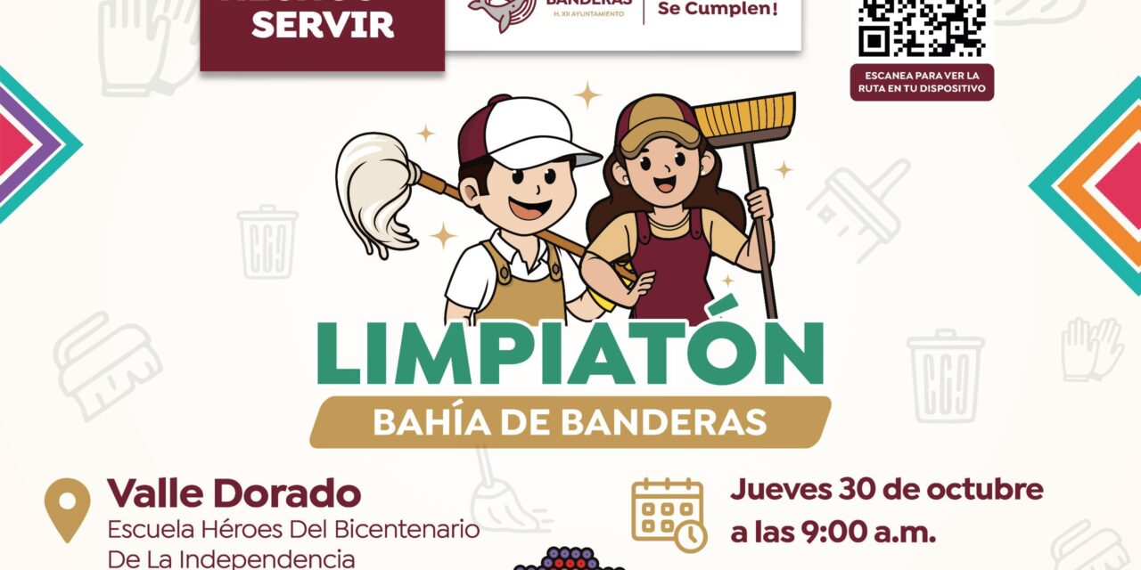 ESTE JUEVES LLEGARÁ EL “LIMPIATÓN” A VALLE DORADO