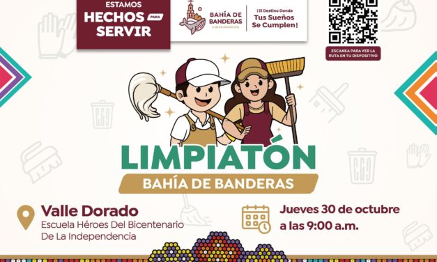 ESTE JUEVES LLEGARÁ EL “LIMPIATÓN” A VALLE DORADO