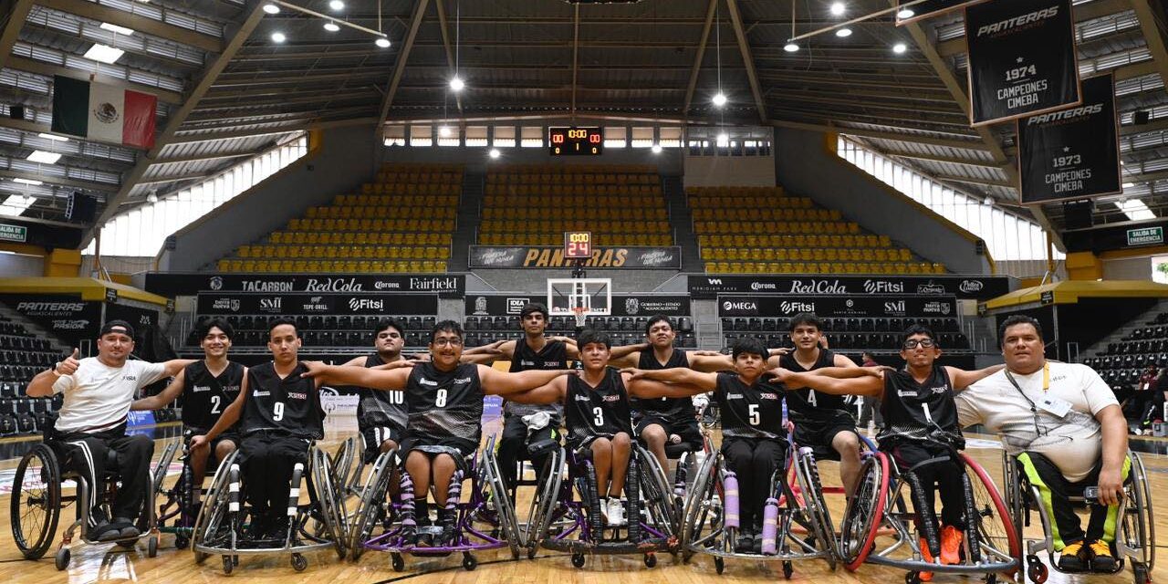PLATA PARA SINALOA EN BÁSQUETBOL SOBRE SILLA DE RUEDAS