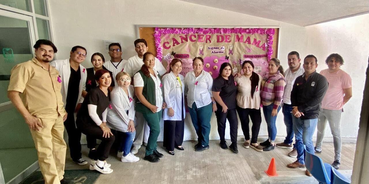 IMSS NAYARIT SE SUMA AL DÍA MUNDIAL CONTRA EL CÁNCER DE MAMA