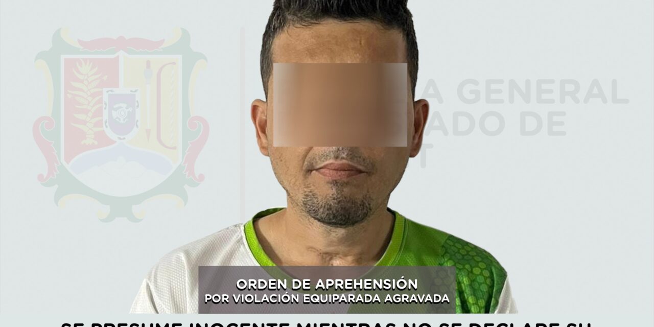 APREHENDIDO POR VIOLACIÓN EQUIPARADA AGRAVADA