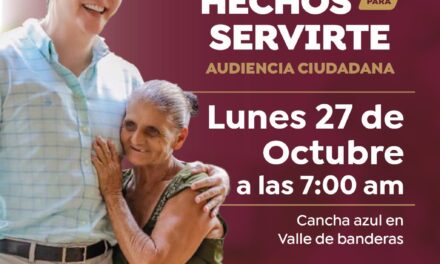AUDIENCIA CIUDADANA LLEGA A VALLE DE BANDERAS