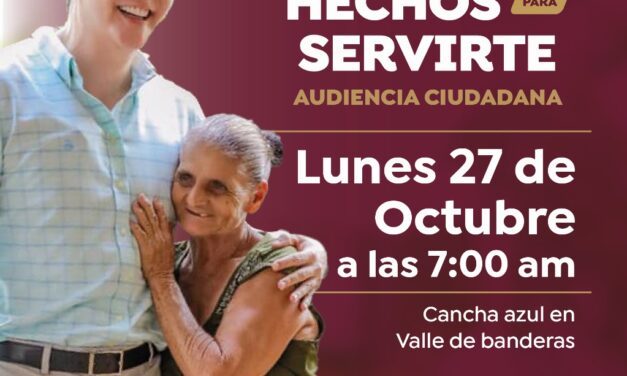 AUDIENCIA CIUDADANA LLEGA A VALLE DE BANDERAS