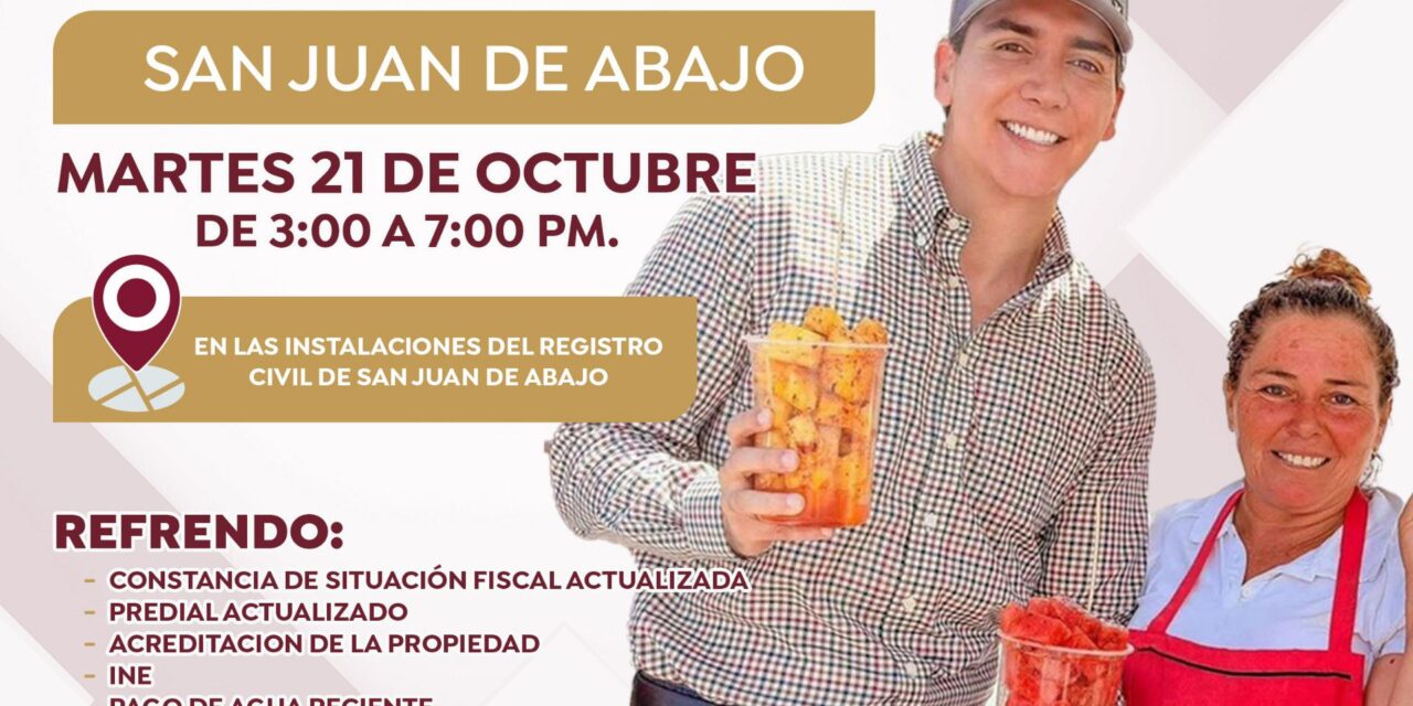 JORNADA DE REGULARIZACIÓN DE COMERCIANTES