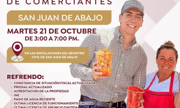 JORNADA DE REGULARIZACIÓN DE COMERCIANTES