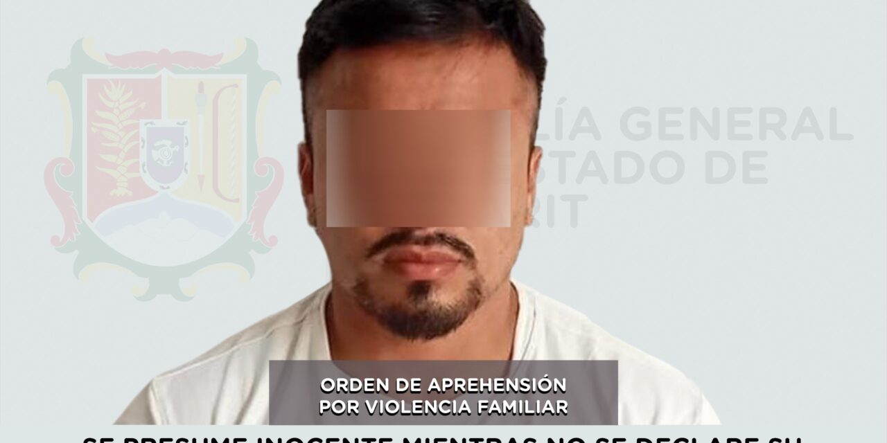 CAPTURADO POR EJERCER VIOLENCIA FAMILIAR CONTRA UNA MUJER