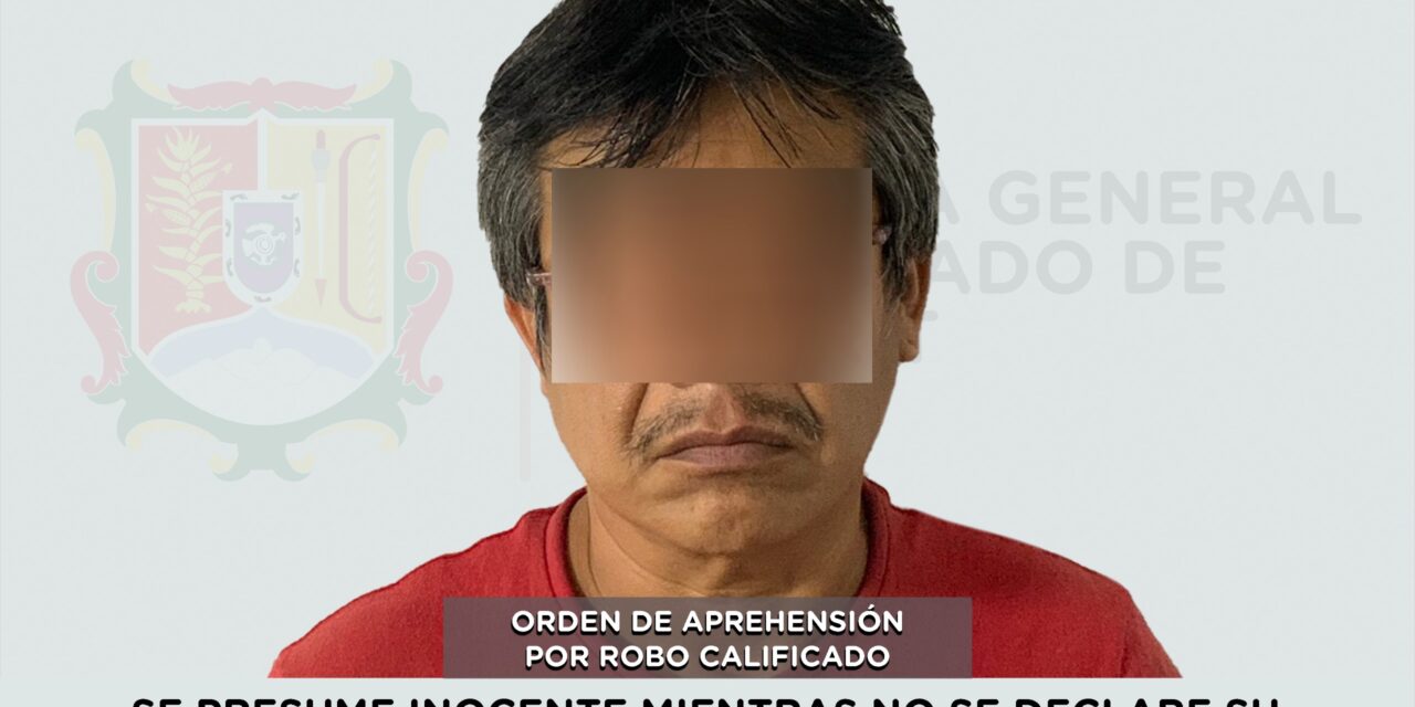 📢 #Boletín | APREHENDIDO PRESUNTO RESPONSABLE DE ROBO CALIFICADO