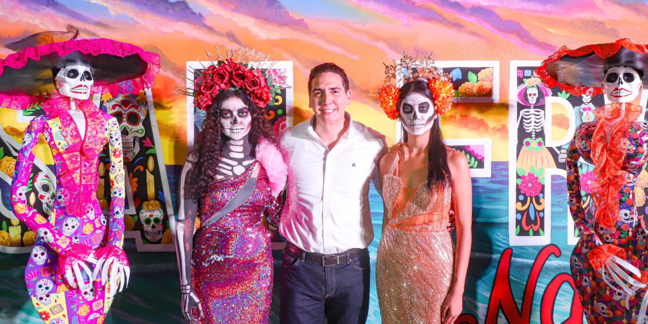 Desde San Pancho, Héctor Santana comparte avances de su gobierno y del Festival Internacional de Día de Muertos 2025